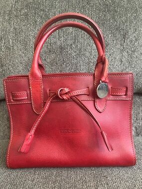 SOLD Dooney & Bourke Alto Mini Tassel Tote